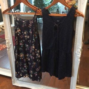 Lot -juniors Ambience jumper shorts size m and Mimi chica size XS